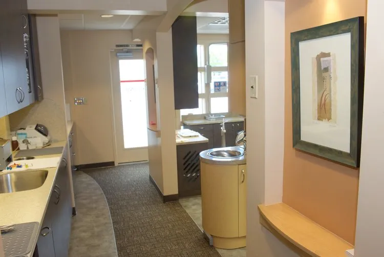 Office Photo of hallway towards procedure rooms